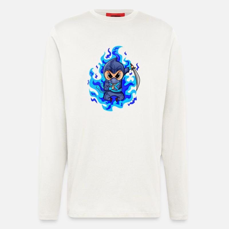 Ninja - Langarmshirt - made by SPREAD  - OFF WHITE