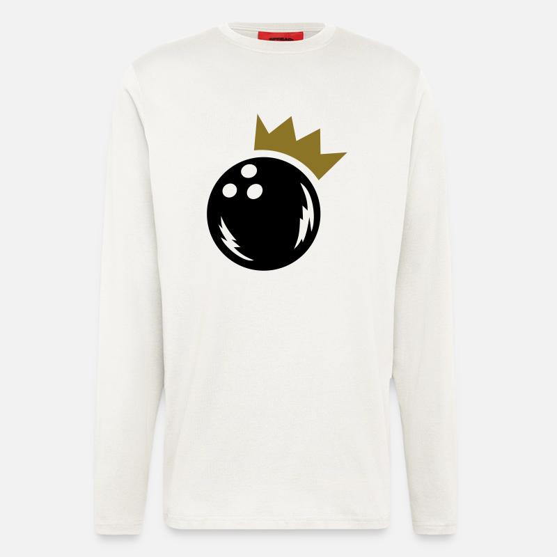 Bowling - Langarmshirt - made by SPREAD  - OFF WHITE