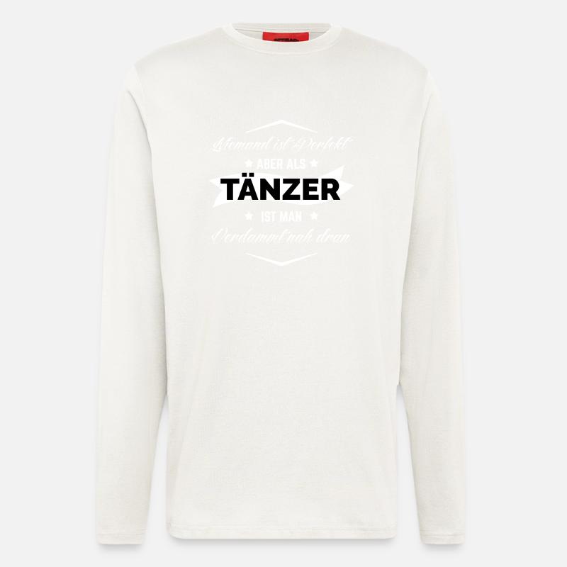 TÄNZER PERFEKT - Langarmshirt - made by SPREAD  - OFF WHITE