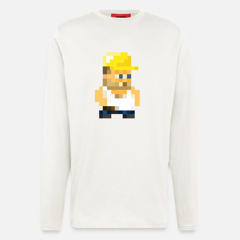 Worker - Langarmshirt - made by SPREAD  - OFF WHITE