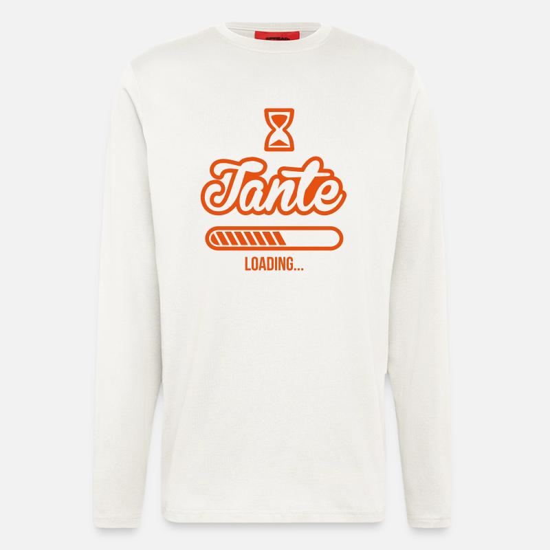 Tante Loading - Langarmshirt - made by SPREAD  - OFF WHITE