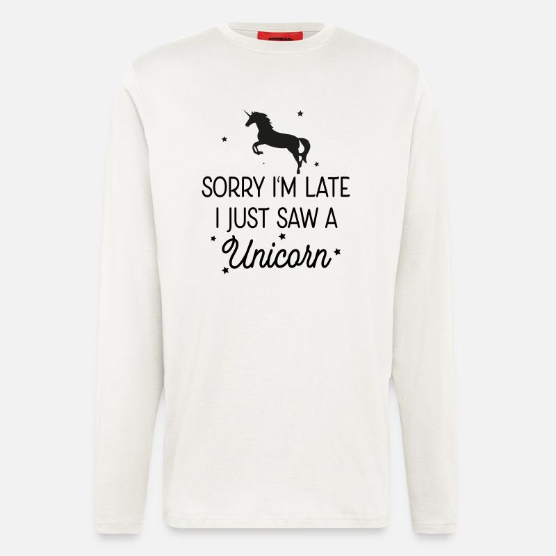 Einhorn - Langarmshirt - made by SPREAD  - OFF WHITE