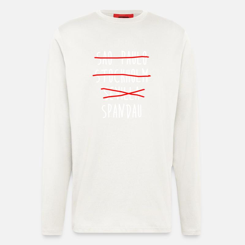 Spandau - Berlin - Germany - District - Longsleeve - made by SPREAD  - OFF WHITE