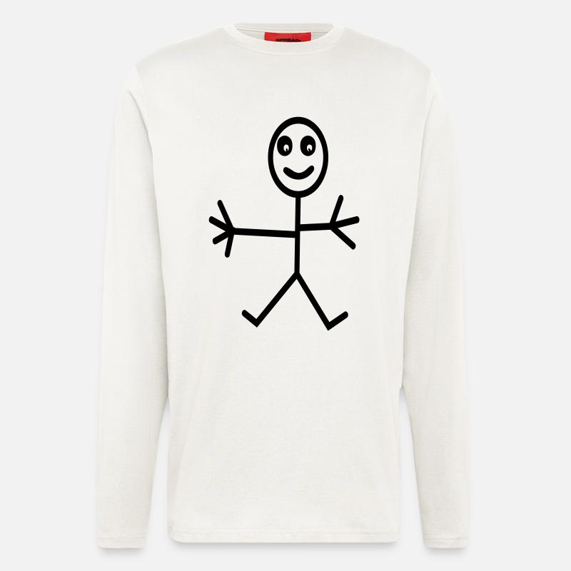 comic - Langarmshirt - made by SPREAD  - OFF WHITE