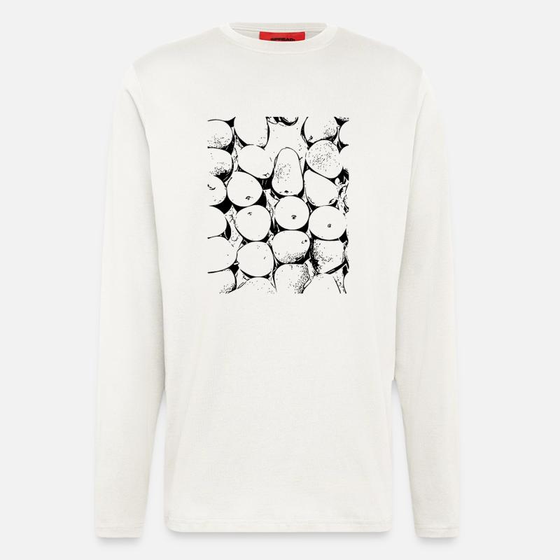 Birne - Langarmshirt - made by SPREAD  - OFF WHITE