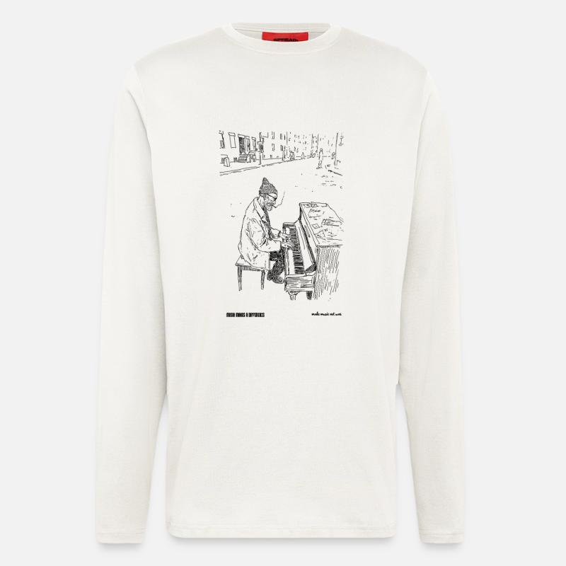  differnce - Langarmshirt - made by SPREAD  - OFF WHITE