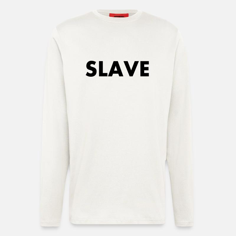 Slave - Langarmshirt - made by SPREAD  - OFF WHITE