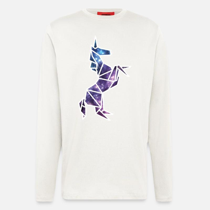 Galaxy Einhorn - Langarmshirt - made by SPREAD  - OFF WHITE