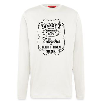 Leicht einen sitzen - Langarmshirt - made by SPREAD  - OFF WHITE - Vorne