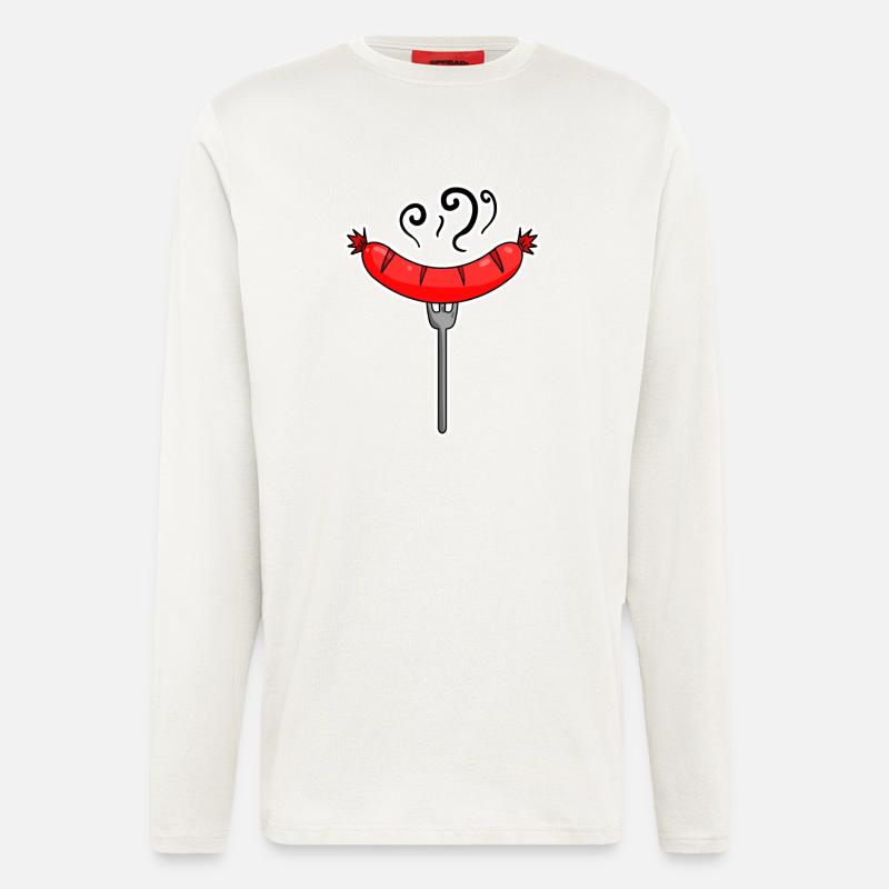 Wurst - Langarmshirt - made by SPREAD  - OFF WHITE