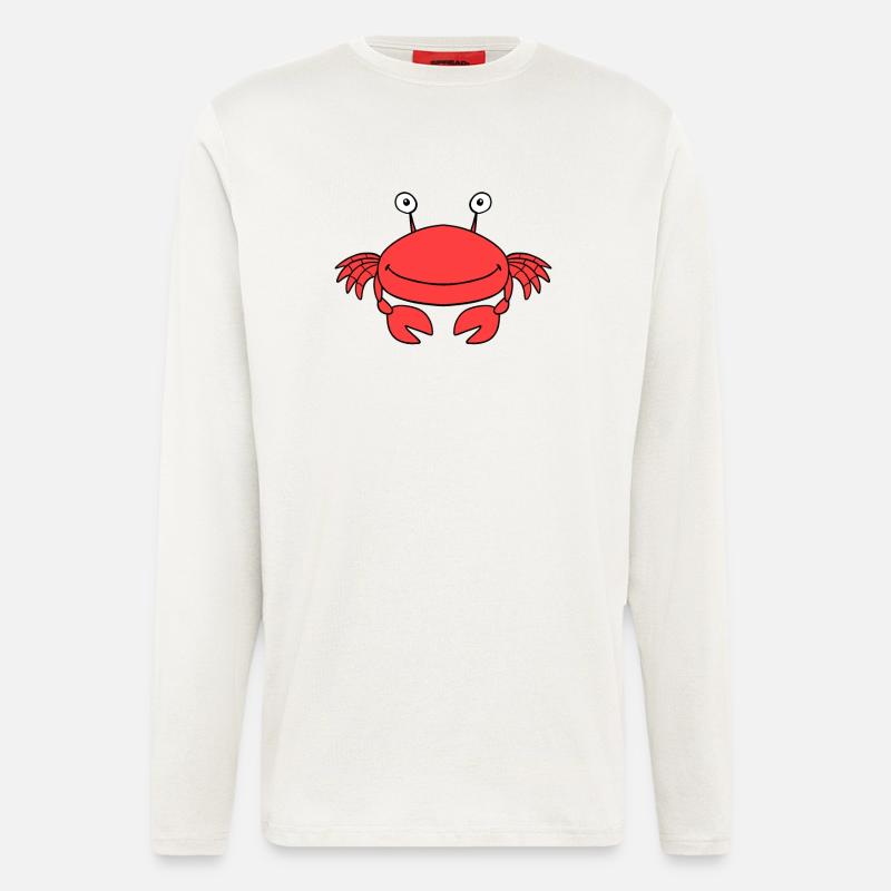 Krabbe - Langarmshirt - made by SPREAD  - OFF WHITE
