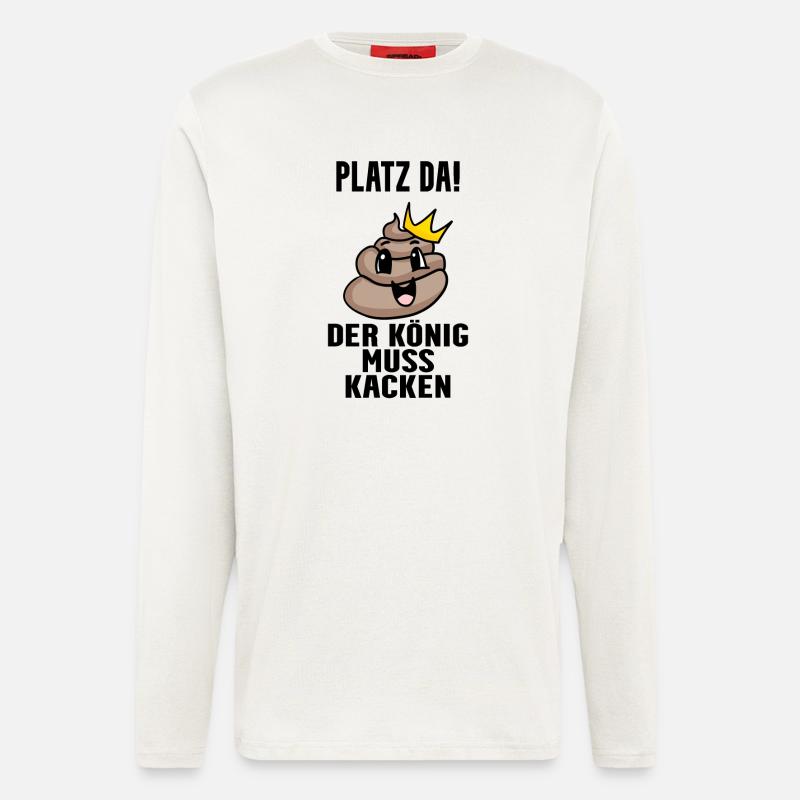 Kacke König - Langarmshirt - made by SPREAD  - OFF WHITE