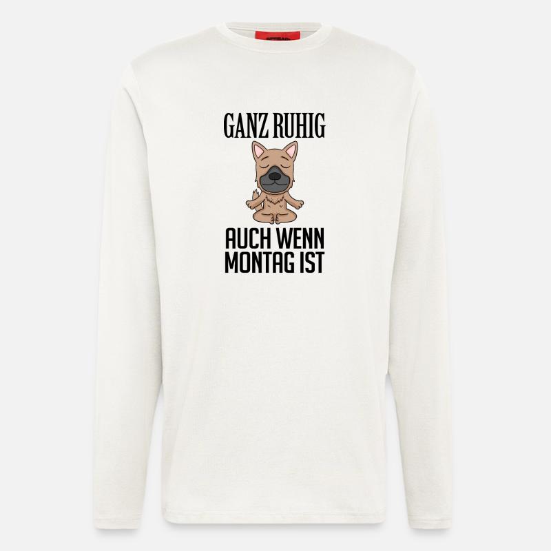 Deutscher Schäferhund - Langarmshirt - made by SPREAD  - OFF WHITE