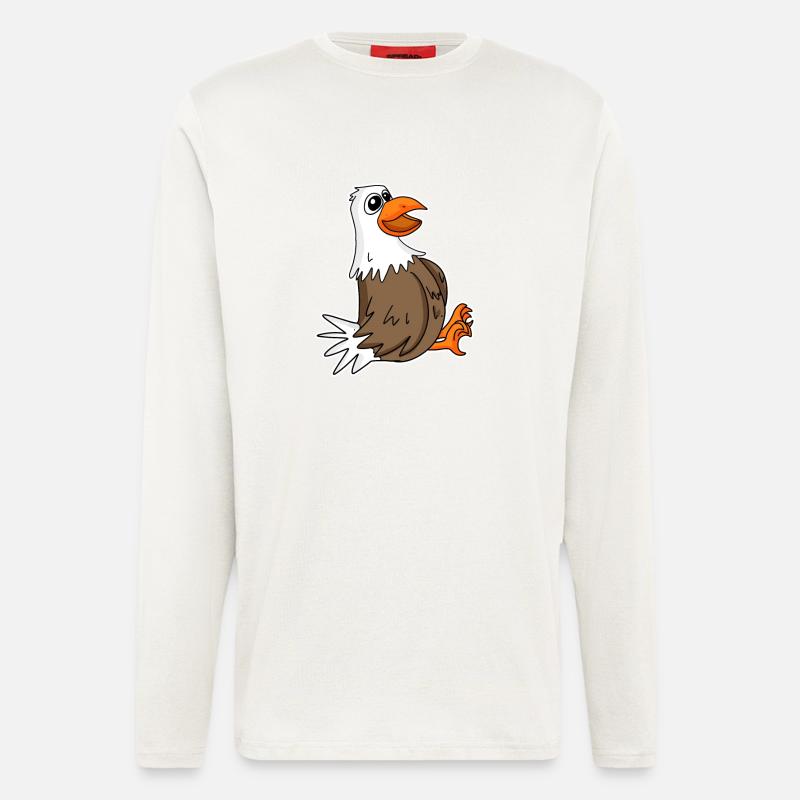 Eagle - Longsleeve - made by SPREAD  - OFF WHITE