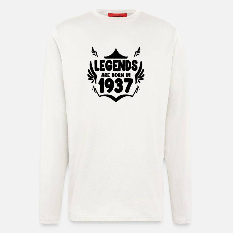 1937 - Langarmshirt - made by SPREAD  - OFF WHITE