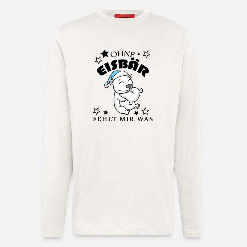 Eisbär - Langarmshirt - made by SPREAD  - OFF WHITE