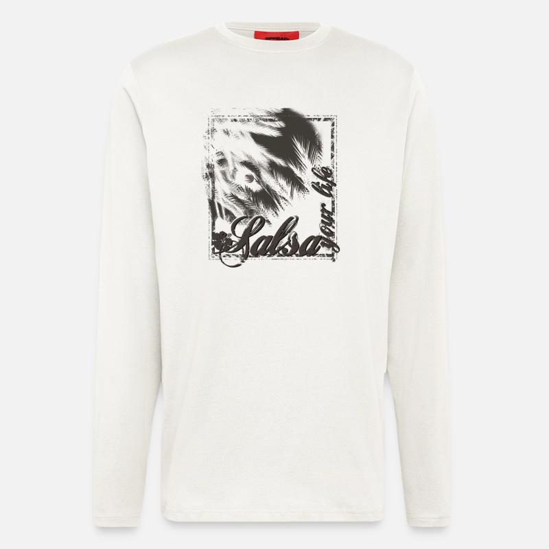 salsa - Langarmshirt - made by SPREAD  - OFF WHITE