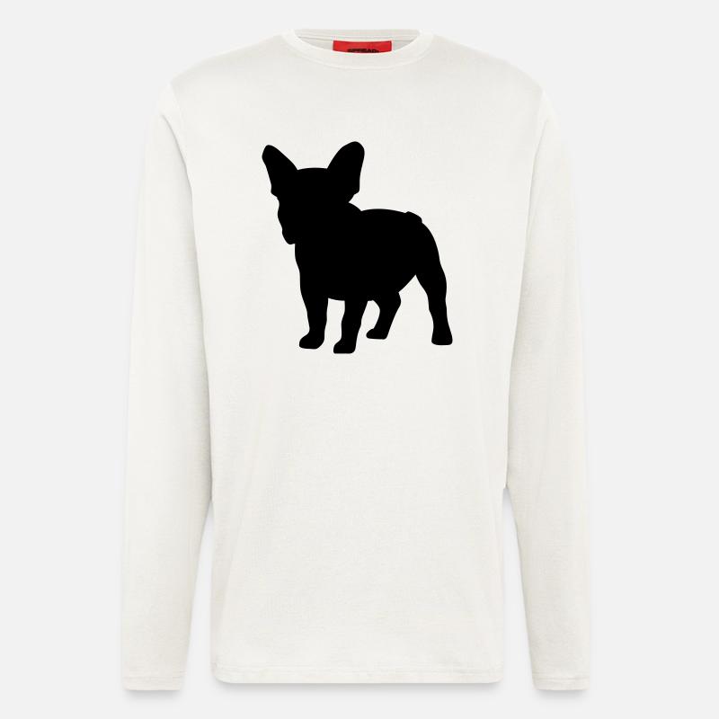 Frenchie - Longsleeve - made by SPREAD  - OFF WHITE
