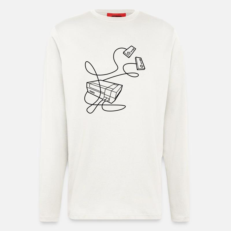 NES Console - Longsleeve - made by SPREAD  - OFF WHITE