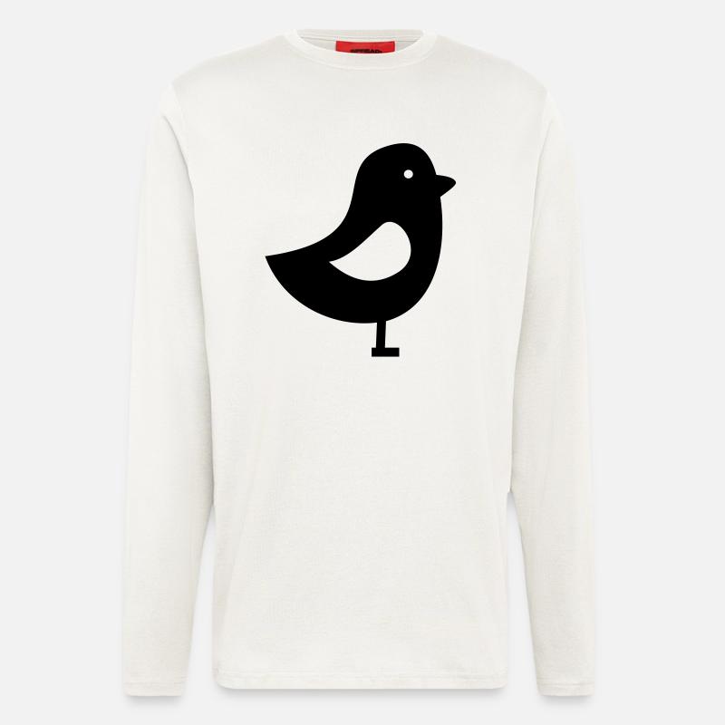 Vogel - Langarmshirt - made by SPREAD  - OFF WHITE