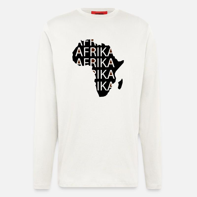 Africa - Longsleeve - made by SPREAD  - OFF WHITE