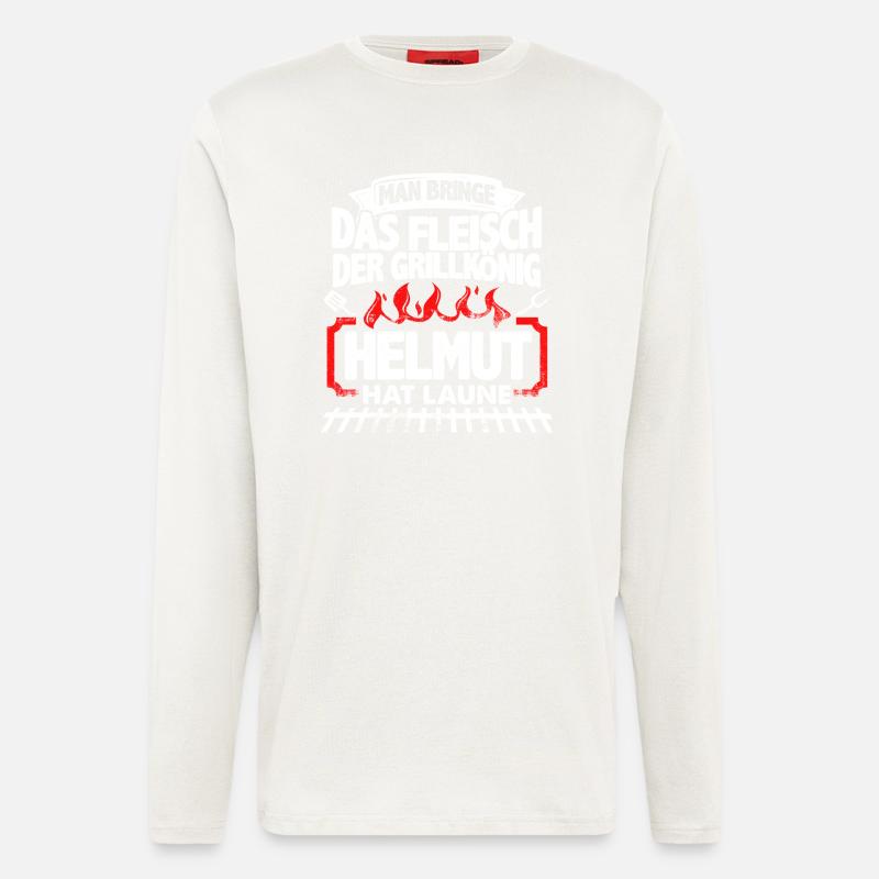 HELMUT - Grill - Langarmshirt - made by SPREAD  - OFF WHITE