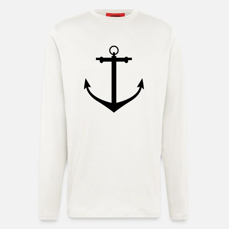 anchor - Longsleeve - made by SPREAD  - OFF WHITE