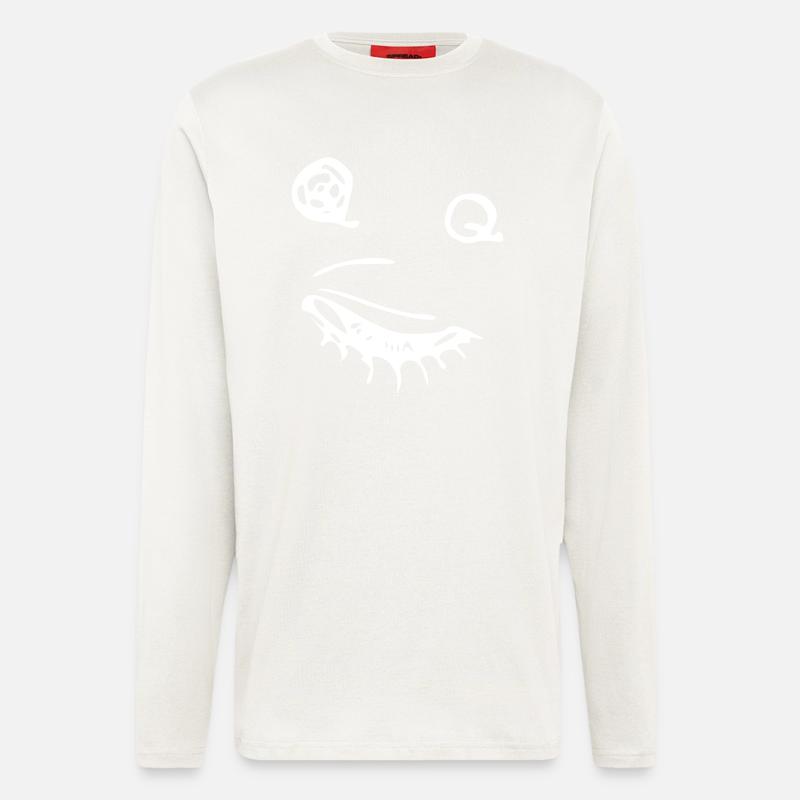 Smiley - Langarmshirt - made by SPREAD  - OFF WHITE
