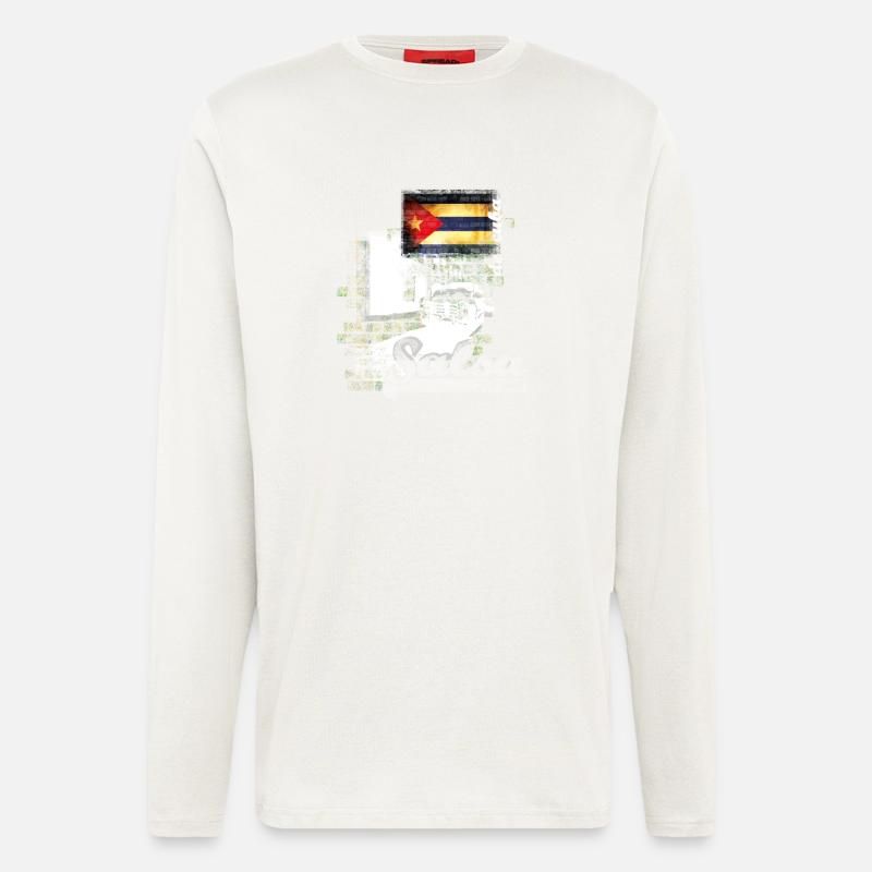 kl_salsa12 - Langarmshirt - made by SPREAD  - OFF WHITE