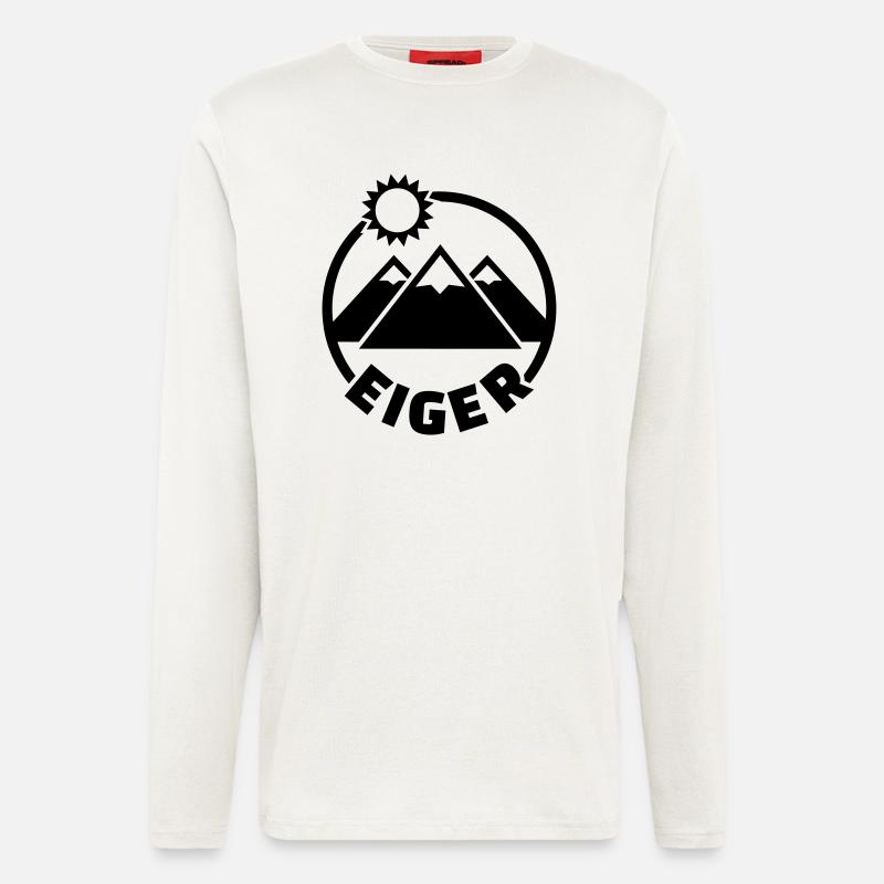 Eiger - Langarmshirt - made by SPREAD  - OFF WHITE