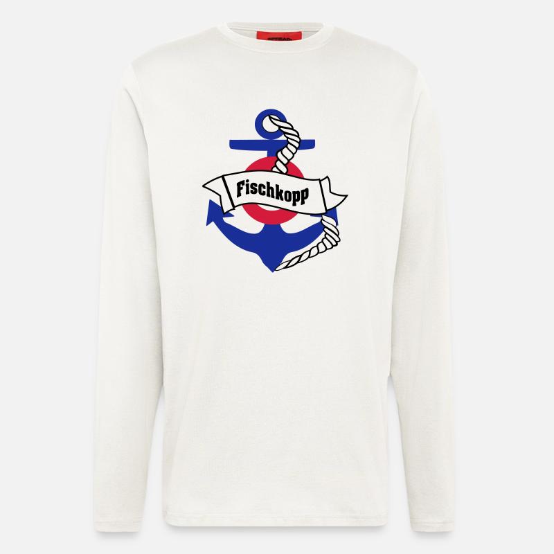 fischkopp - Langarmshirt - made by SPREAD  - OFF WHITE