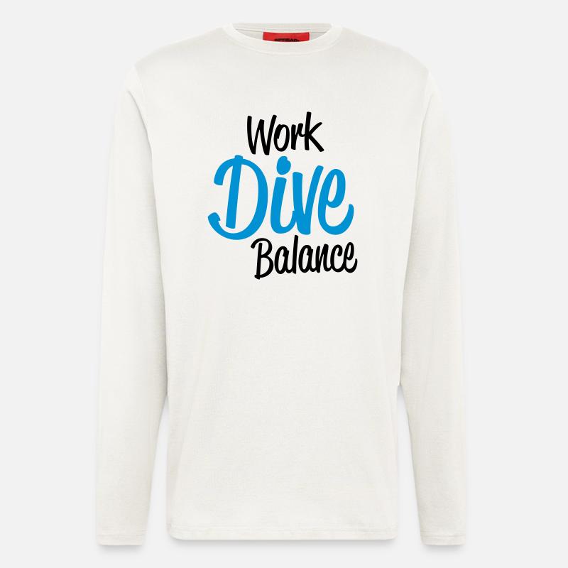 Tauchen - Langarmshirt - made by SPREAD  - OFF WHITE
