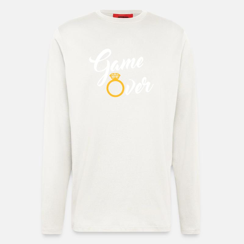 game over - Langarmshirt - made by SPREAD  - OFF WHITE