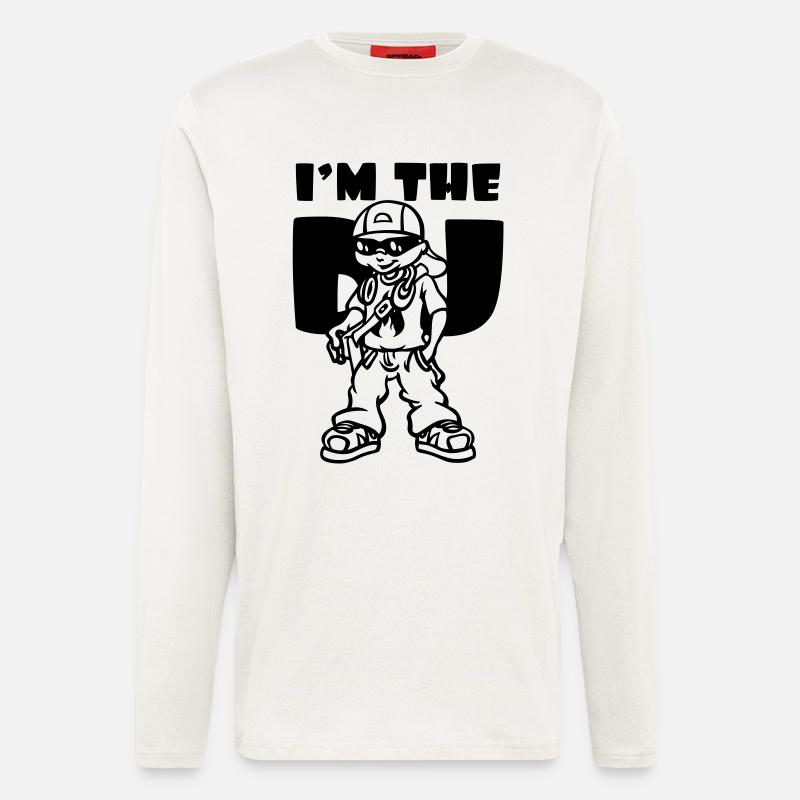 I'm the DJ - Langarmshirt - made by SPREAD - OFF WHITE