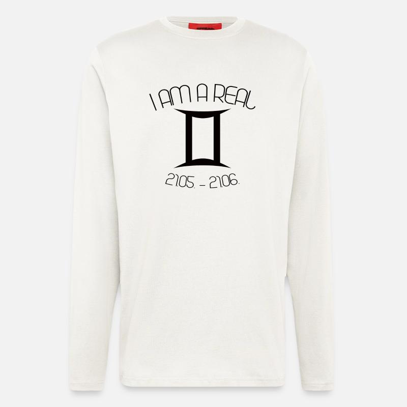 ZWILLINGE STERNZEICHEN - Langarmshirt - made by SPREAD  - OFF WHITE