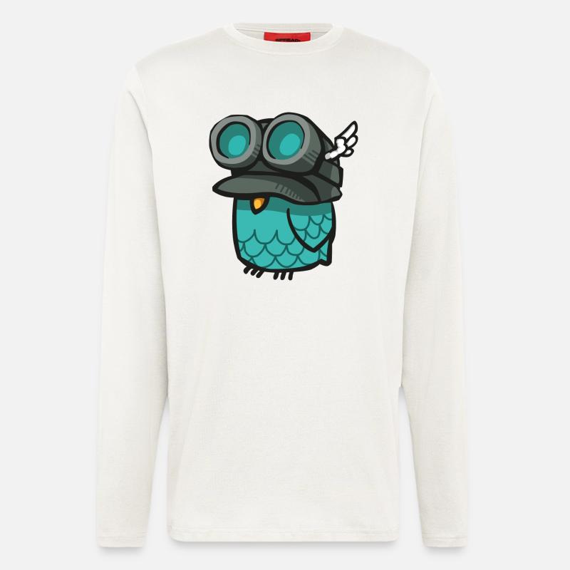 scowly - Langarmshirt - made by SPREAD - OFF WHITE