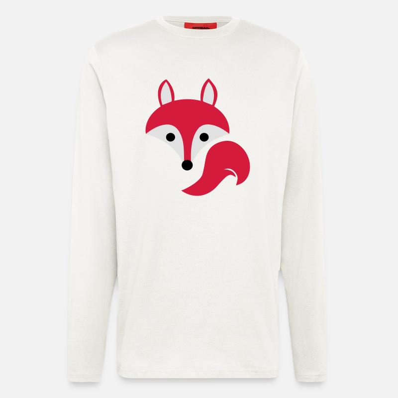 Fuchs - Langarmshirt - made by SPREAD  - OFF WHITE