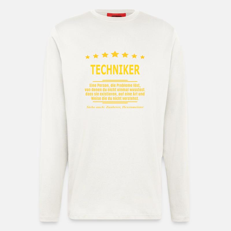 TECHNIKER - Langarmshirt - made by SPREAD  - OFF WHITE