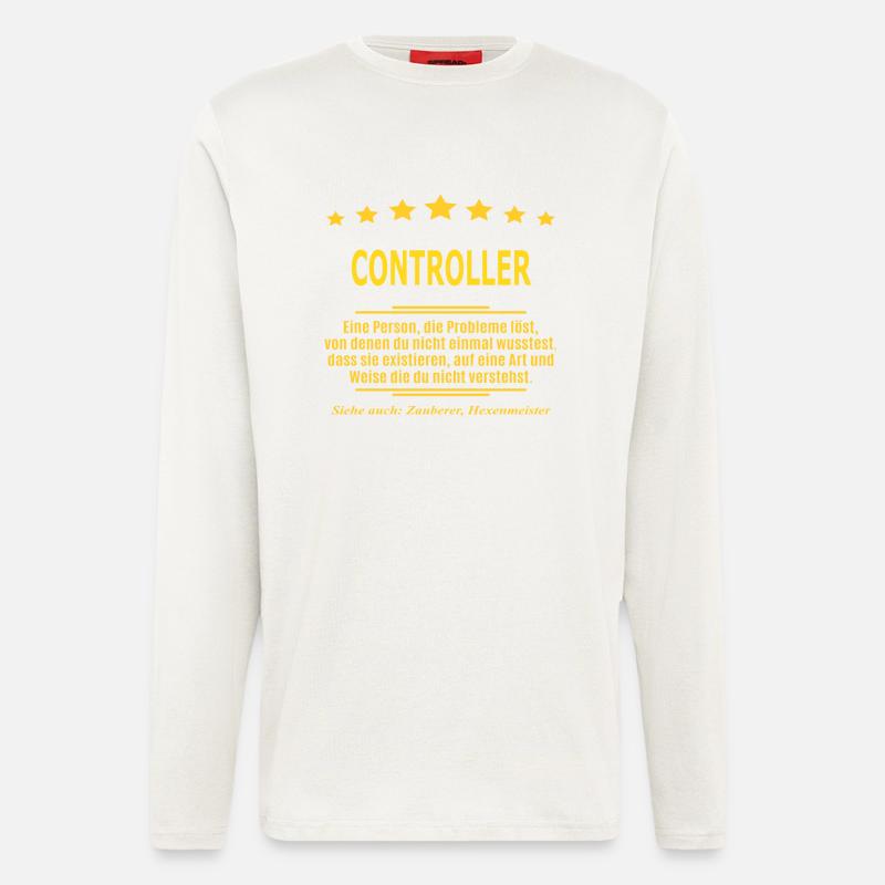 CONTROLLER - Langarmshirt - made by SPREAD  - OFF WHITE
