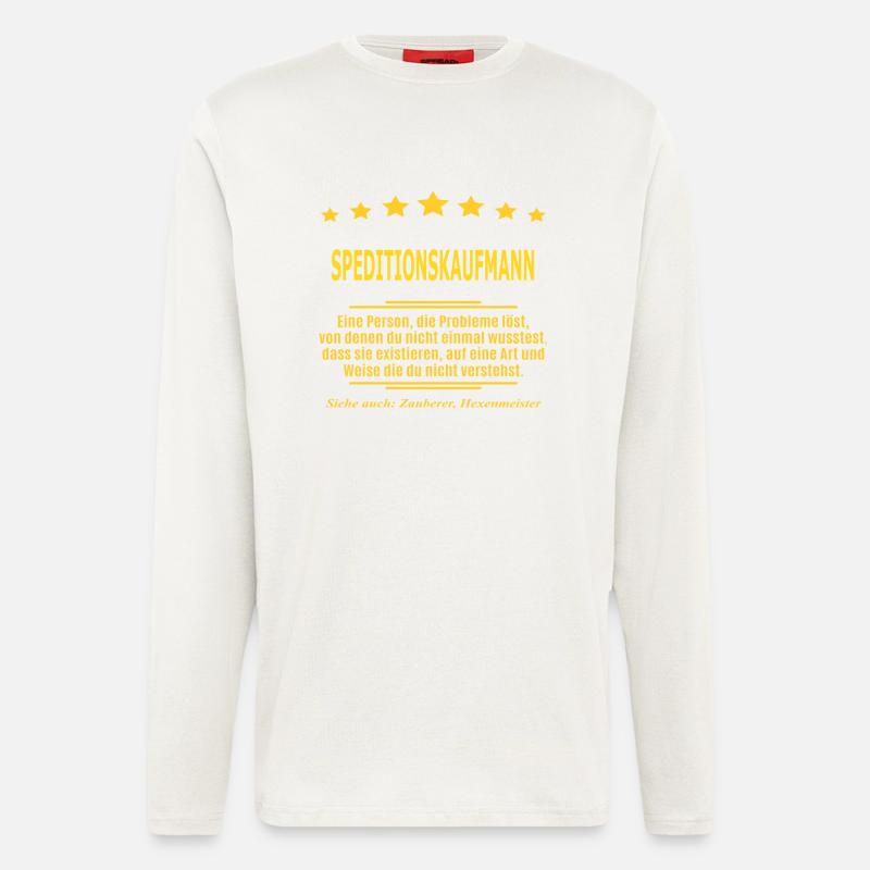 SPEDITIONSKAUFMANN - Langarmshirt - made by SPREAD  - OFF WHITE