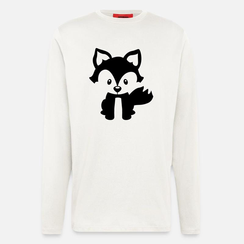 Süßer Fuchs - Langarmshirt - made by SPREAD - OFF WHITE