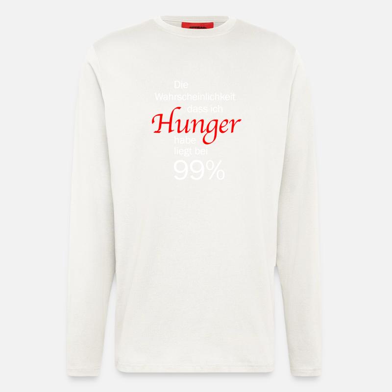 Hunger - Langarmshirt - made by SPREAD  - OFF WHITE