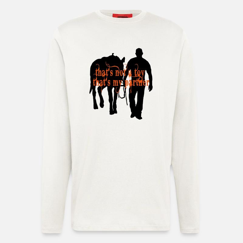 its_not_a_toy - Langarmshirt - made by SPREAD  - OFF WHITE