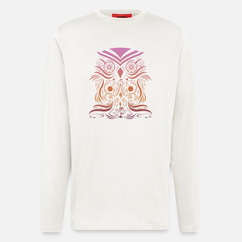 Stylish Skull - Langarmshirt - made by SPREAD  - OFF WHITE