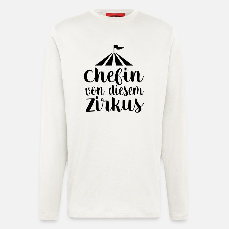 Chefin - Langarmshirt - made by SPREAD  - OFF WHITE