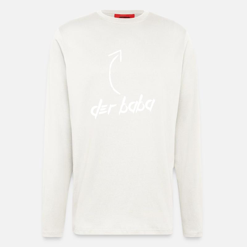 DER BABA - Longsleeve - made by SPREAD  - OFF WHITE