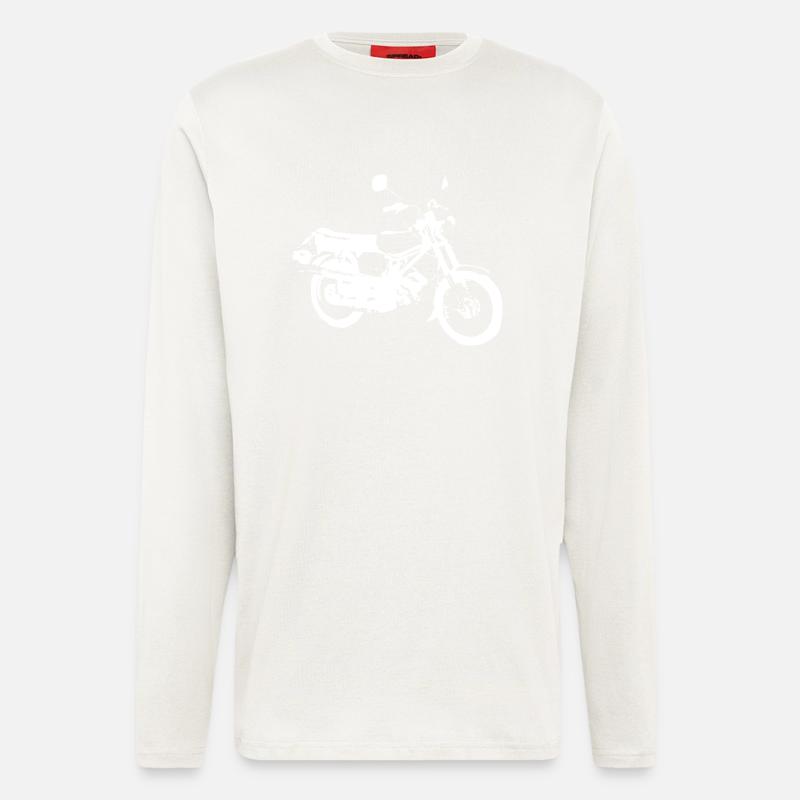 Simson S51 Enduro - Langarmshirt - made by SPREAD  - OFF WHITE