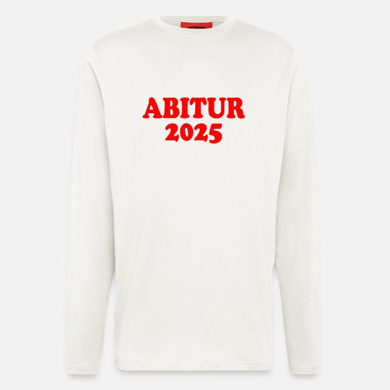 Abitur 2025 - Langarmshirt - made by SPREAD  - OFF WHITE
