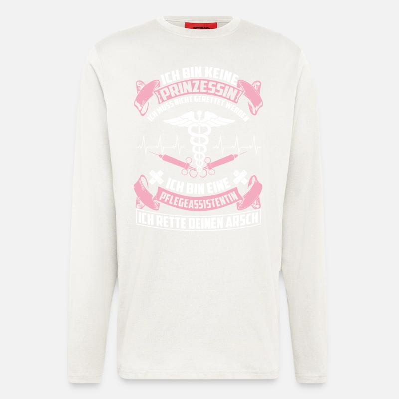 Care Assistant - Princess - Longsleeve - made by SPREAD - OFF WHITE