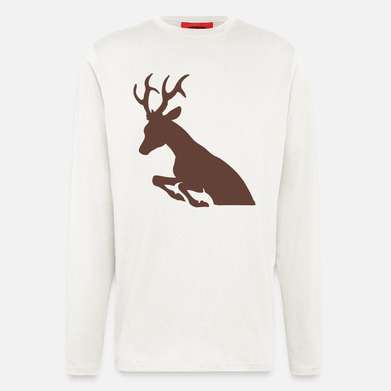 Rehbock - Langarmshirt - made by SPREAD  - OFF WHITE